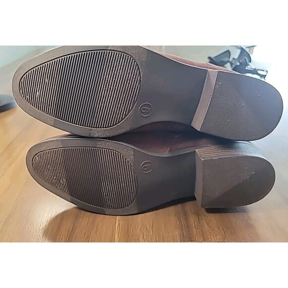 NWT Universal Thread Brielle Tall Riding Boots Brown 9 MSRP $39.99 - Picture 6 of 9